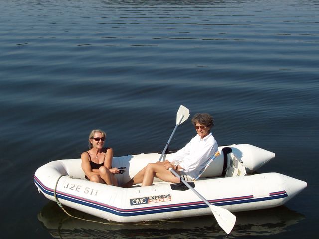 Two in the dinghy
