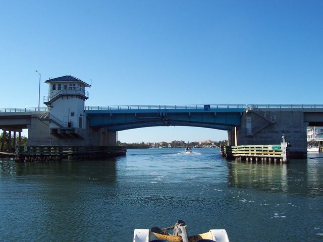 A drawbridge ahead