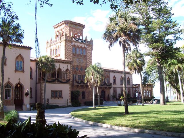 The Ringling mansion in Sarasota