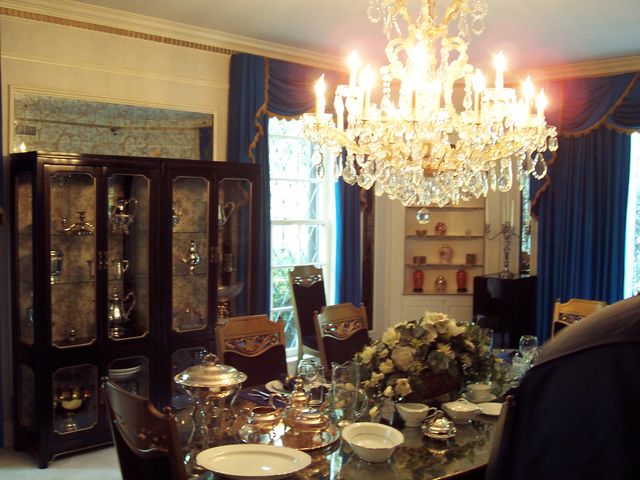 Graceland: the dining room