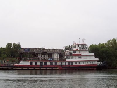 Old tug becomes restaurant